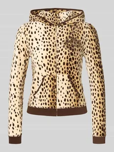 Bluza rozpinana z kapturem - Bluzy damskie - miniaturka - grafika 1