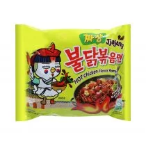 Samyang Ramyun o smaku ostrego kurczaka z sosem Jjajang, ogniście ostry 140g - Samyang 2306-uniw - Kuchnie świata - miniaturka - grafika 1