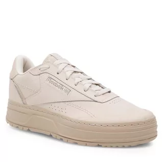 Buty sportowe damskie - Buty Reebok Club C Double GEO GY1379 Beżowy - grafika 1