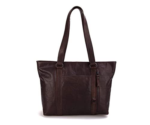 Spikes & Sparrow Shopper - Gaby - Dark Brown, brązowy