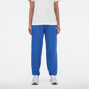 Spodnie damskie - Spodnie damskie New Balance WP41500BEU  niebieskie - miniaturka - grafika 1