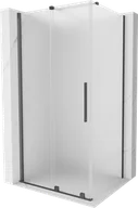 Kabiny prysznicowe - Mexen Velar kabina prysznicowa rozsuwana 130x80 cm, szron, gun gray szczotkowany - 871-130-080-31-66 - miniaturka - grafika 1