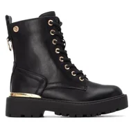 Botki damskie - XTI KIDS 151342 Botki dziewczęce czarne, 35 EU, Czarny (Black), 35 EU - miniaturka - grafika 1