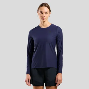 Koszulka z długim rękawem damska Odlo ZEROWEIGHT CHILL-TEC T-shirt crew neck - Koszulki sportowe damskie - miniaturka - grafika 1