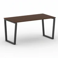 Stoły i stoliki do biura - B2B Partner Stół konferencyjny IMPRESS 1600 x 800 x 750 mm, orzech 499412 - miniaturka - grafika 1