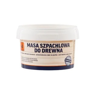 Masa szpachlowa do drewna 0.25 kg Orzech DRAGON - Gipsy i gładzie gipsowe - miniaturka - grafika 1
