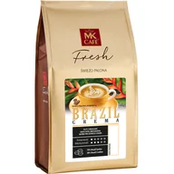 Kawa - MK Cafe, Świeżo palona kawa ziarnista Brazil Crema 1kg - miniaturka - grafika 1