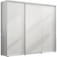 Szafy - Szafa Przesuwna 278 A24 Skąpski Meble Sonoma, 215 Cm, Grafit - miniaturka - grafika 1