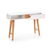 Toaletki - Toaletka Biała Z Szufladą Konsola Kn-1 Halmar - miniaturka - grafika 1