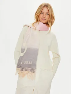 Guess Szalik AW5050 VIS03 Różowy - Apaszki i szaliki damskie - miniaturka - grafika 1