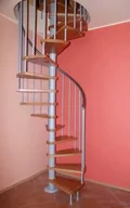 Schody strychowe - Schody kręcone BARDA model Ibiza 02 180 cm - miniaturka - grafika 1