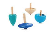 Zabawki interaktywne dla dzieci - Plan Toys Zestaw 4 bączków, PLTO-4132 - miniaturka - grafika 1