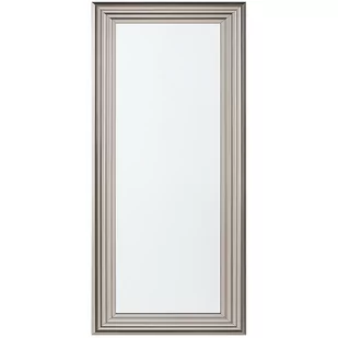 Beliani Lustro ścienne srebrne 50 x 130 cm CHATAIN - Lustra - miniaturka - grafika 1