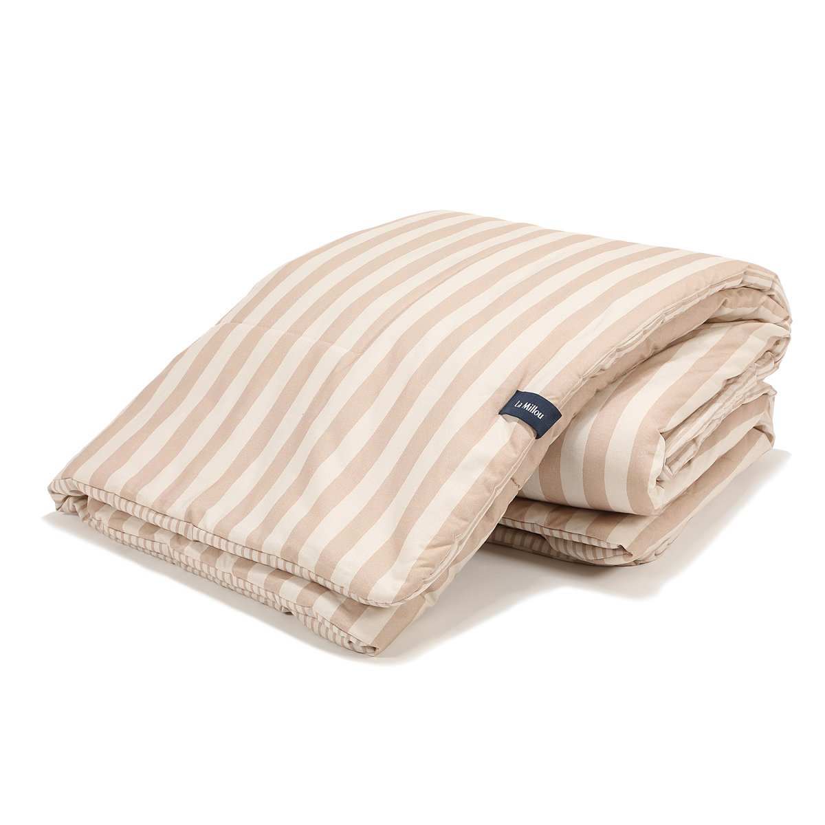La Millou - Kołdra Bawełniana STRIPES BEIGE