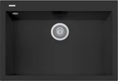 Zlewozmywaki - Zlew PLADOS ONE 7610 CZARNY METAL (black metalik 44) (ON761044) - miniaturka - grafika 1