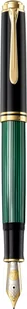 Pelikan Souverän - Pióro wieczne M1000 Black-Green B - Pióra wieczne - miniaturka - grafika 1