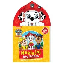 Psi Patrol. Naklejaj bez końca cz.5 - Kolorowanki, wyklejanki - miniaturka - grafika 1