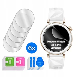 FOLIA do Huawei Watch GT5 Pro 42mm HYDROŻELOWA OCHRONNA na ekran 3D 6 sztuk - Akcesoria do smartwatchy - miniaturka - grafika 1