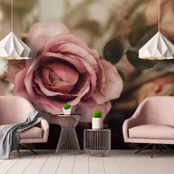 Fototapety - Fototapeta Kwiaty Róże Natura Romantyczna 250x175 cm Tapeta Do Sypialni Salonu Kuchni Na Flizelinie - miniaturka - grafika 1