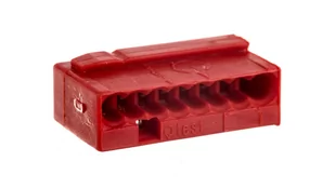Wago Złączka 8-przewodowa do puszek instalacyjnych MICRO 243-808 /50szt./ 243-808 - Kostki, złączki, wtyczki - miniaturka - grafika 1