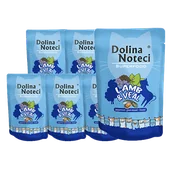 Mokra karma dla kotów - Dolina Noteci Superfood cielęcina i jagnięcina saszetka 10x85g 42320-uniw - miniaturka - grafika 1