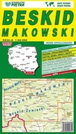 Obcojęzyczne przewodniki, mapy i atlasy - Beskid Makowski. Mapa turystyczna w skali 1:60 000 - mapa - miniaturka - grafika 1