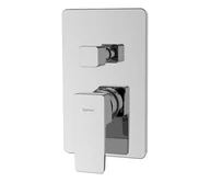 Baterie umywalkowe - Sapho - Bateria prysznicowa do montażu podtynkowego TURSI, chrom błyszczący - miniaturka - grafika 1