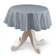 Obrusy i serwetki - Dekoria Obrus okrągły szaro srebrny 135 cm Venice 415-142-57 - miniaturka - grafika 1