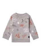 Bluzy i sweterki niemowlęce - Noppies Bluza "Thatcher" w kolorze szarym - miniaturka - grafika 1