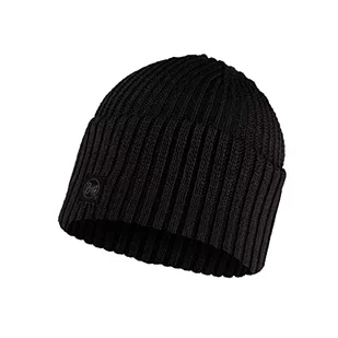 Buff Dzianinowa czapka typu beanie RUTGER grafit unisex jeden rozmiar - Czapki damskie - miniaturka - grafika 1