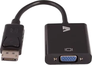 Adapter AV V7 DisplayPort - D-Sub VGA czarny CBLDPVGA-1E - Złącza, przejściówki, adaptery - miniaturka - grafika 1