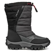 Buty dla chłopców - Śniegowce Geox J Himalaya Boy B Abx J26FRA 0FU54 C9211 M Szary - miniaturka - grafika 1