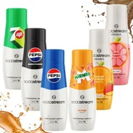 Syropy i koncentraty owocowe - 6x Syrop Koncentrat Sodastream 6 Smaków Do Saturatora 9l Napoju z 440ml - miniaturka - grafika 1