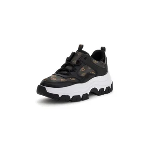 Damskie Sneakersy GUESS BISUN FL8BIUFAL12-BROCR – Czarny - Półbuty damskie - miniaturka - grafika 1