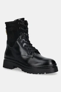 Gant workery skórzane Aligrey damskie kolor czarny na płaskim obcasie 31541156 - Botki damskie - miniaturka - grafika 1