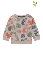 Bluzy i sweterki niemowlęce - Noppies Bluza w kolorze beżowym - miniaturka - grafika 1