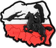 Odzież taktyczna i umundurowanie - Naszywka M-Tac Husaria 3D PVC Black White Red (51010333) - miniaturka - grafika 1