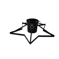 Stojaki choinkowe - Stojak na choinkę gwiazda 49 x 14,5 cm czarny - miniaturka - grafika 1