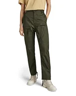 Spodnie damskie - G-STAR RAW Damskie spodnie 3D Cargo Boyfriend, Szary (Asfalt D22138-a504-995), 28W - miniaturka - grafika 1