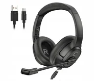 Słuchawki - Eksa H2 czarne - miniaturka - grafika 1