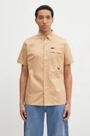 Koszule męskie - Columbia koszula Landroamer Twill Shirt męska kolor brązowy regular z kołnierzykiem klasycznym 2120591 - miniaturka - grafika 1