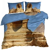 Pościel - Pościel 3D bawełna satyna 160x200cm EGIPT - miniaturka - grafika 1