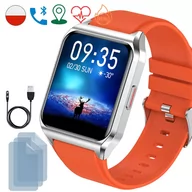 Smartwatch - Rubicon Trend Pomarańczowy - miniaturka - grafika 1