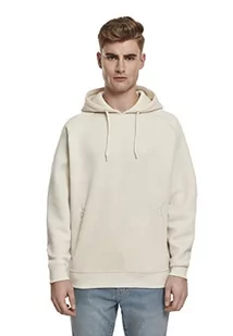 Urban Classics Męska bluza z kapturem Raglan Zip Pocket Hoody, beżowy (piasek 00208), M - Bluzy męskie - miniaturka - grafika 1