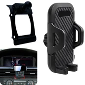 Uchwyty samochodowe do telefonów - ADAPTER DO UCHWYTU NA TELEFON BMW 3 SERIA 2005-2012 UCHWYT CARBON - miniaturka - grafika 1