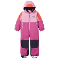 Pozostała odzież narciarska - Helly Hansen K Rider 2.0 Ins, kombinezon lotniczy, junior, różowy - miniaturka - grafika 1