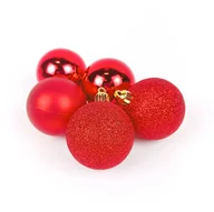 Bombki - Bombki o różnym wykończeniu, Ø 5 cm, 5 szt. - miniaturka - grafika 1