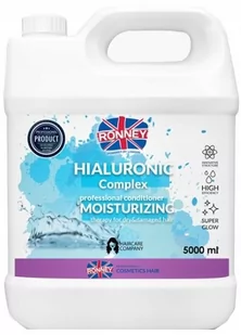 Ronney Hialuronic Complex Moisturizing Odżywka nawilżająca do włosów suchych i zniszczonych 5000 ml - Odżywki do włosów - miniaturka - grafika 1
