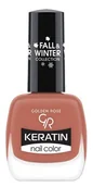 Lakiery do paznokci - Golden Rose lakier do paznokci Z Keratyną Keratin Nail Color - 208 - miniaturka - grafika 1