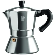 Zaparzacze i kawiarki - Pezzetti pezzetti Bell Express kawiarka wykonana z aluminium, na 6 filiżanek, szary 1357 - miniaturka - grafika 1